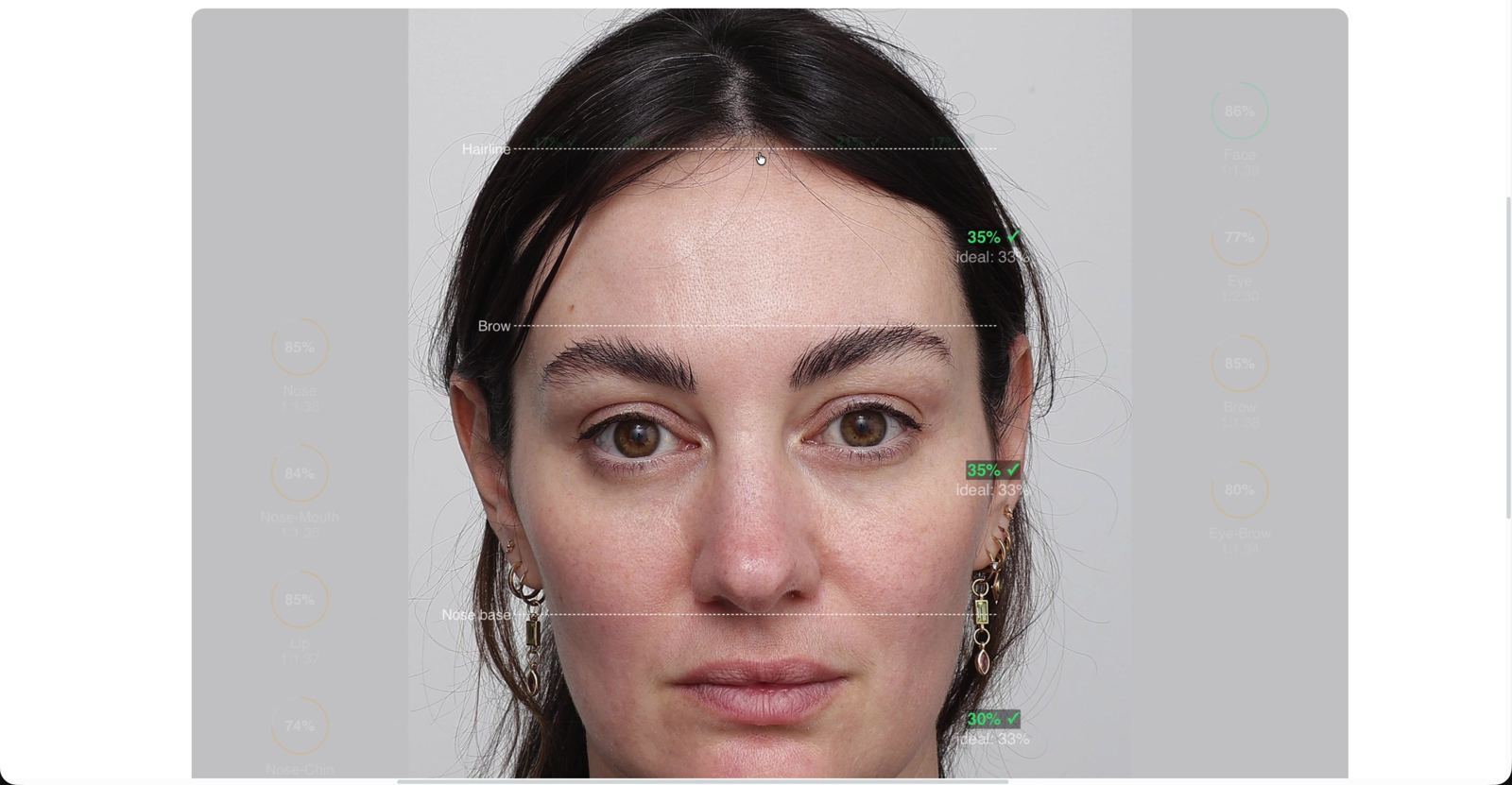 Face ratios